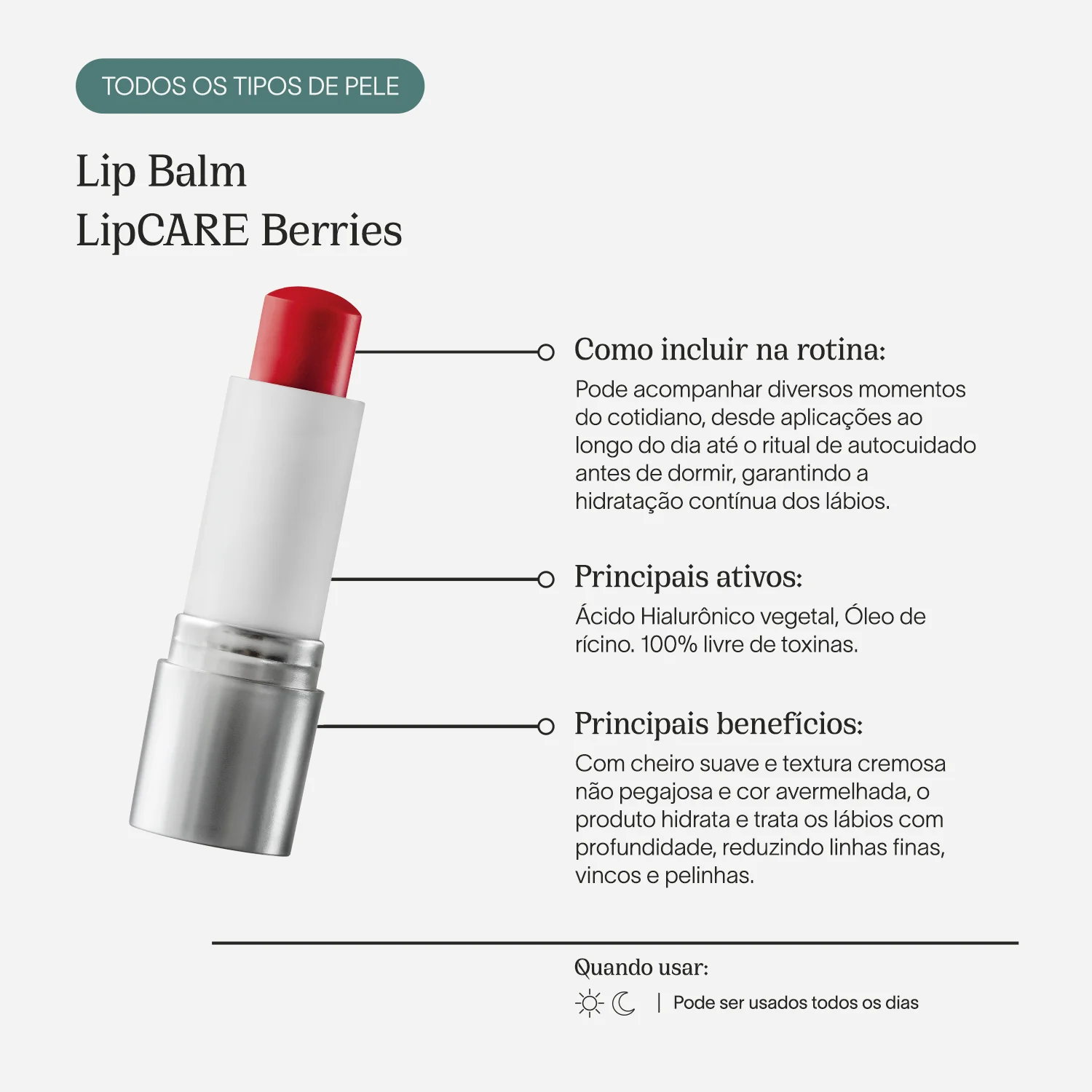 Lip Balm | LipCARE Berries - Image 3