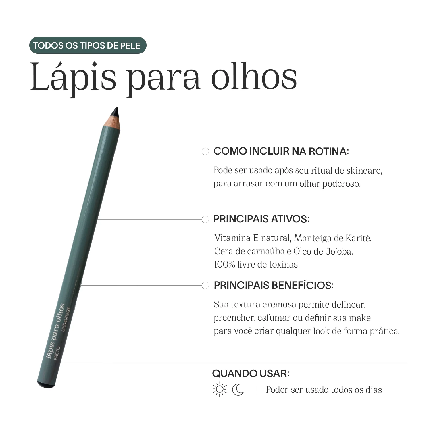 Lápis de Olho Preto | CARE - Image 6