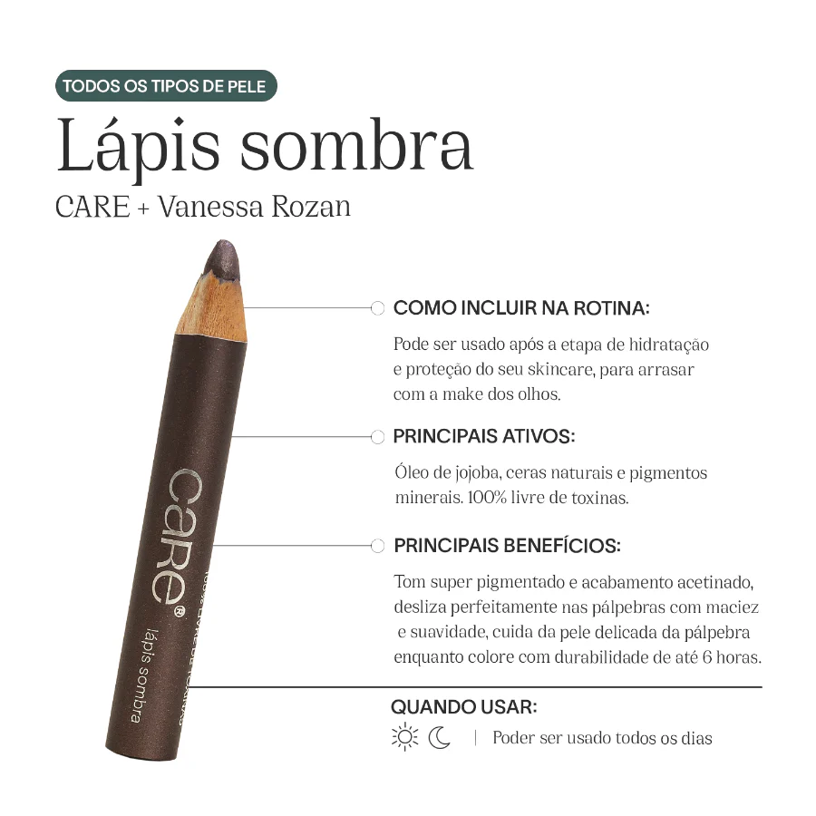 Lápis Sombra Multifuncional | Moccha CARE + Vanessa Rozan - Image 4