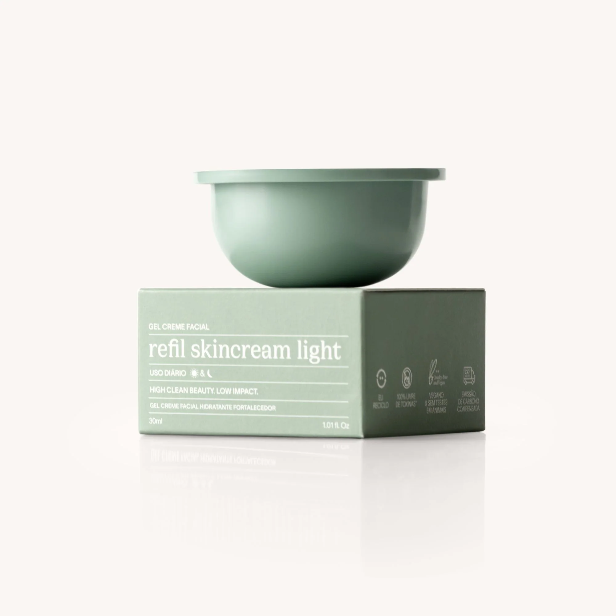 Refil Hidratante Facial em Gel Fortalecedor | Skincream Light - Image 3