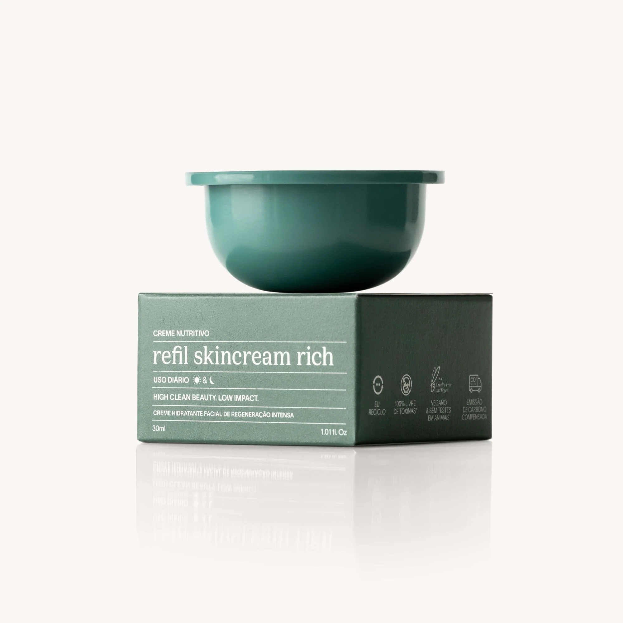 Refil Creme Hidratante Facial Regeneração Intensa | Skincream Rich - Image 4