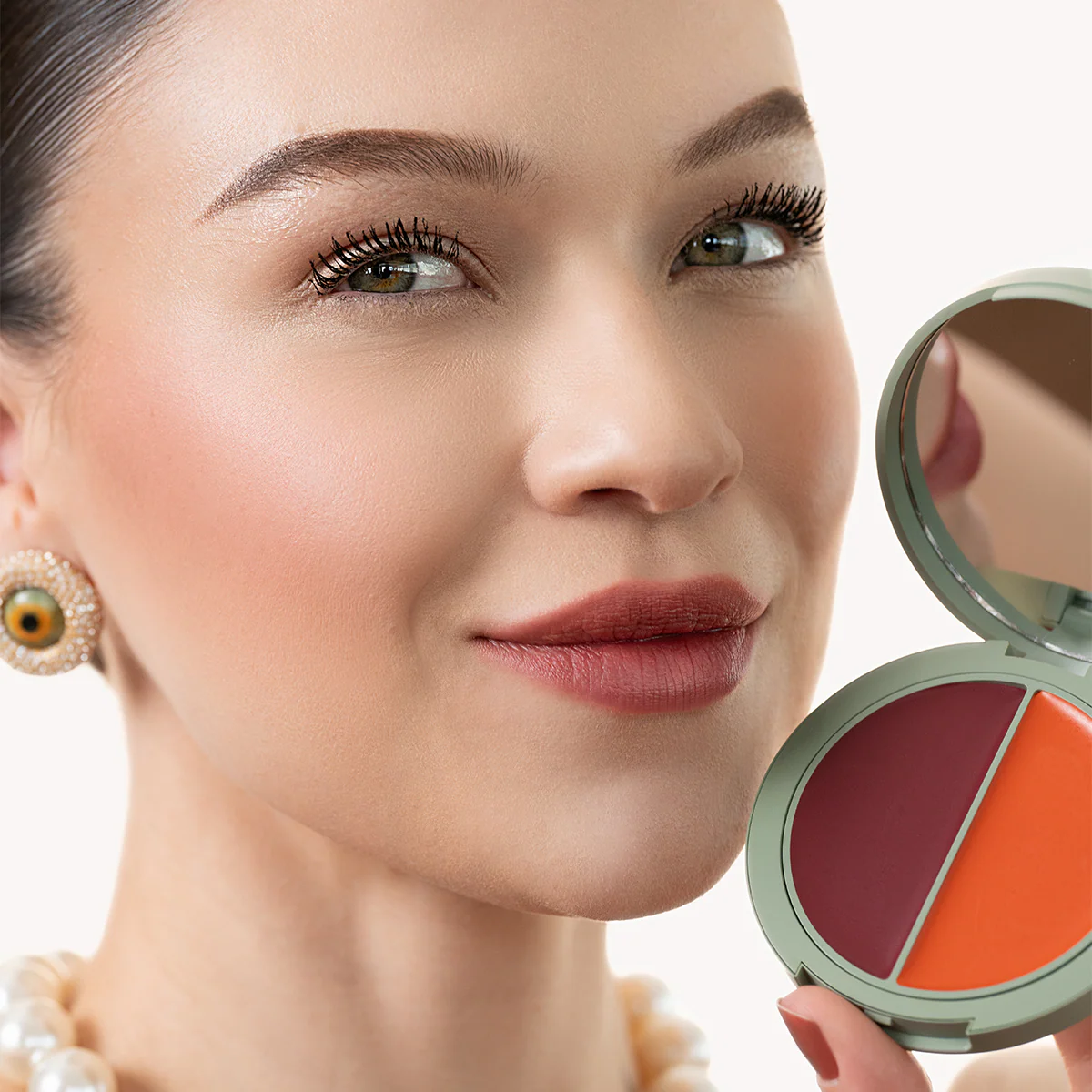 Refil Blush Iluminador Multifuncional | DUO Orange & Plum - Image 4
